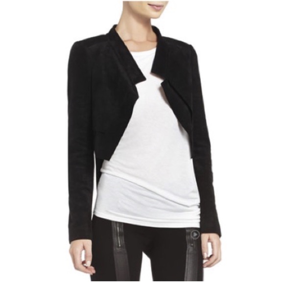 BCBG - Norton Suede Jacket - Picture 1 of 4